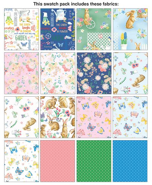 FQ Bunnies & Blossoms komplett