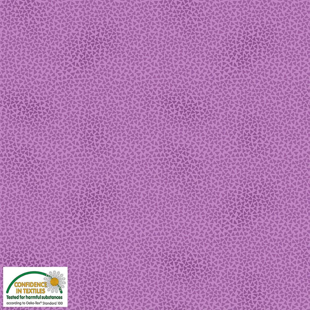 Quilters Combination dunkle Minidreiecke auf Lila