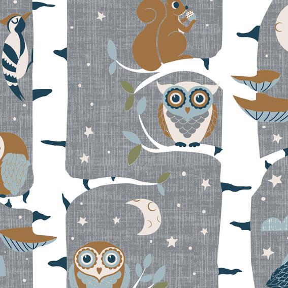 Owl Woods grey