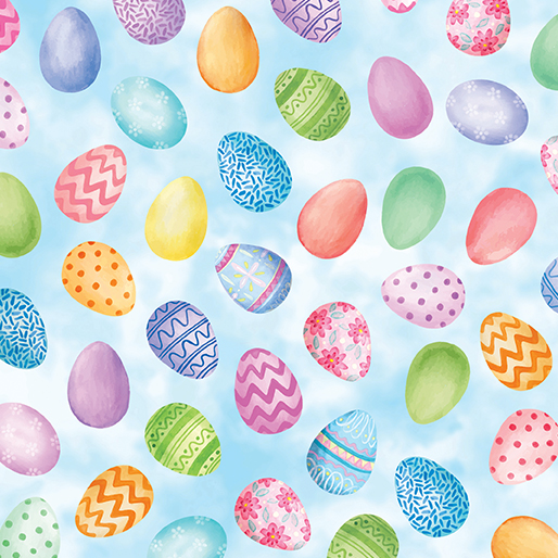 Cottontail Farms, Easter Eggs Blue 