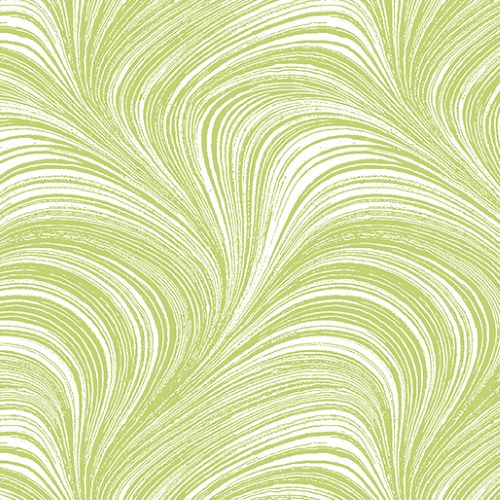 Pearlescent Wave Texture Lime