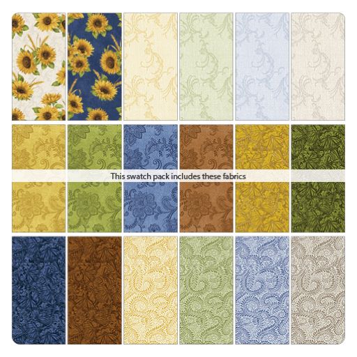 Accent on Sunflowers 2,5" x 42"