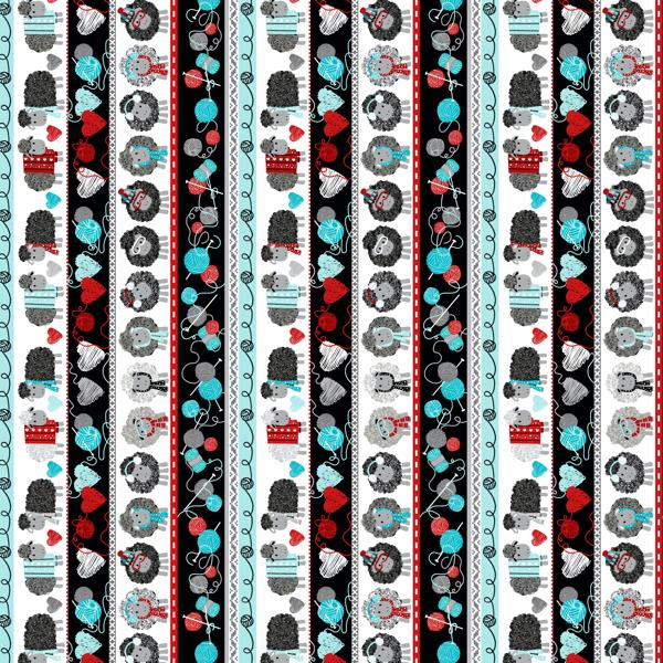 All You Knit is Love - Stripe multi