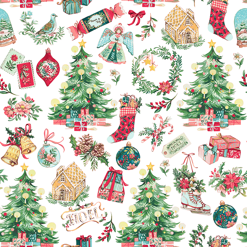 NOEL, Christmas Morning White