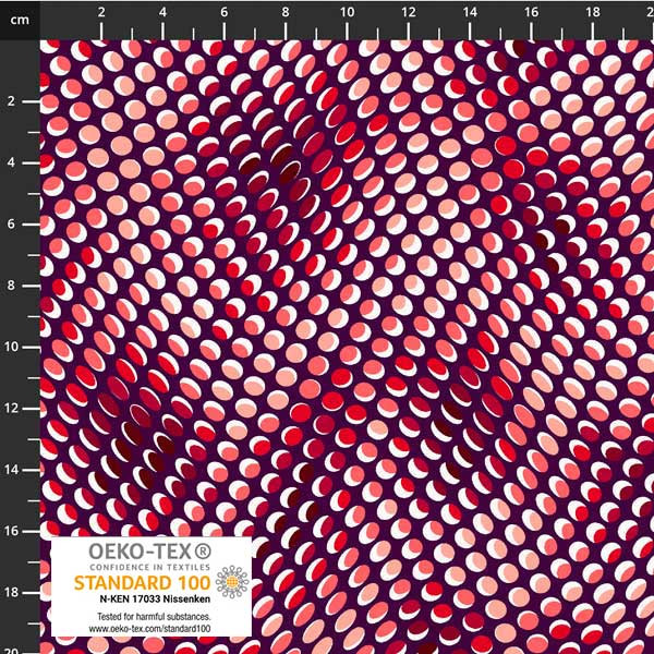 Quilters Coordinates red