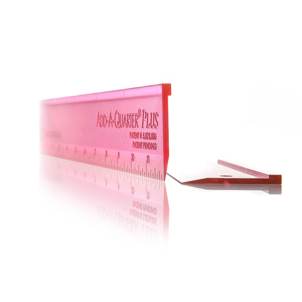 CM06pluspink2-sm 6 inch Add-A-Quarter PLUS pink