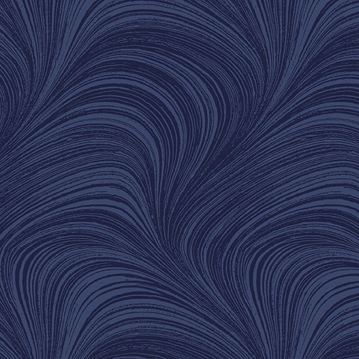 Wave Texture Navy