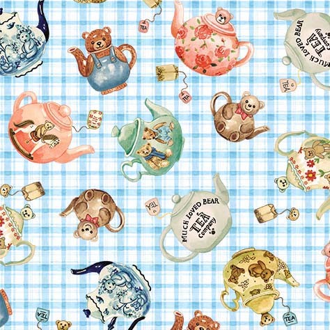 Much loved Bear blue 