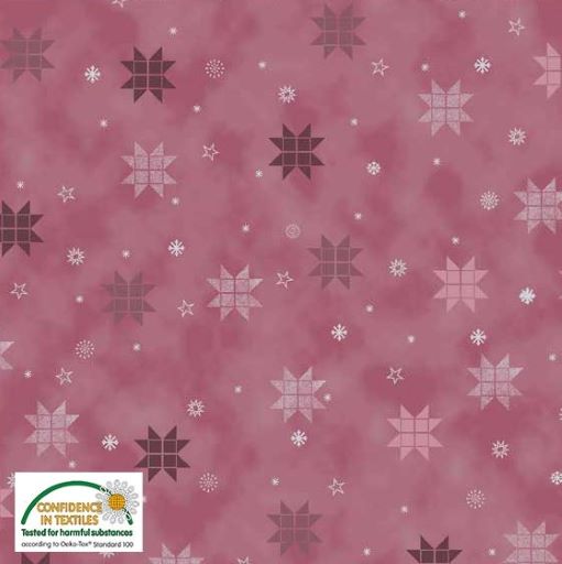 Christmas is near - Stars dusky pink