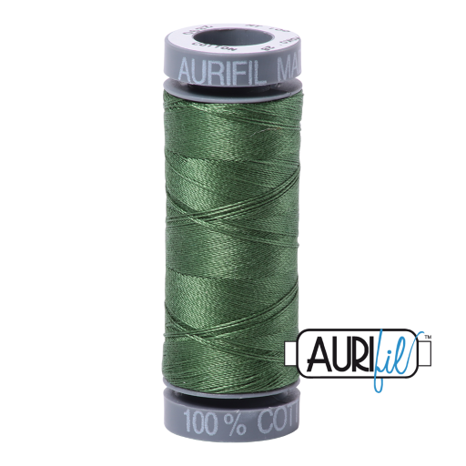 Aurifil 2890 dark grass green
