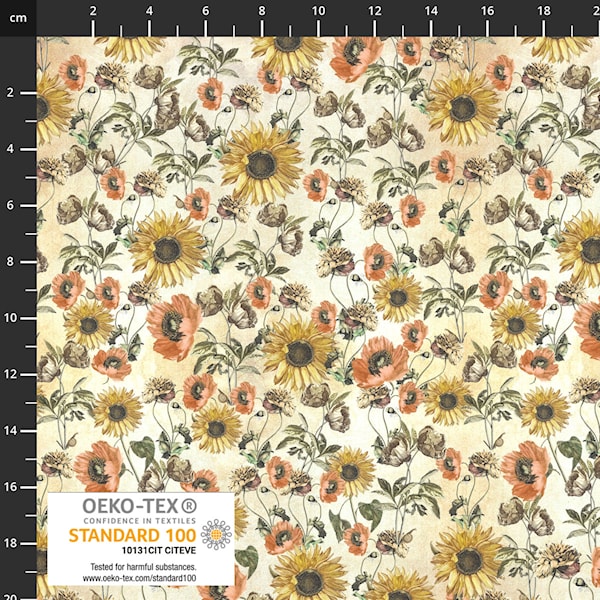 Classically Yours - Sunflowers and Poppies