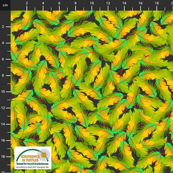 4501-429_l_2 Jungle Birdie - Blätter bunt