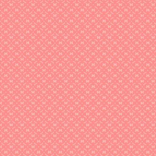 FQ Bunnies & Blossoms - Mini Butterfly Cameo - med pink
