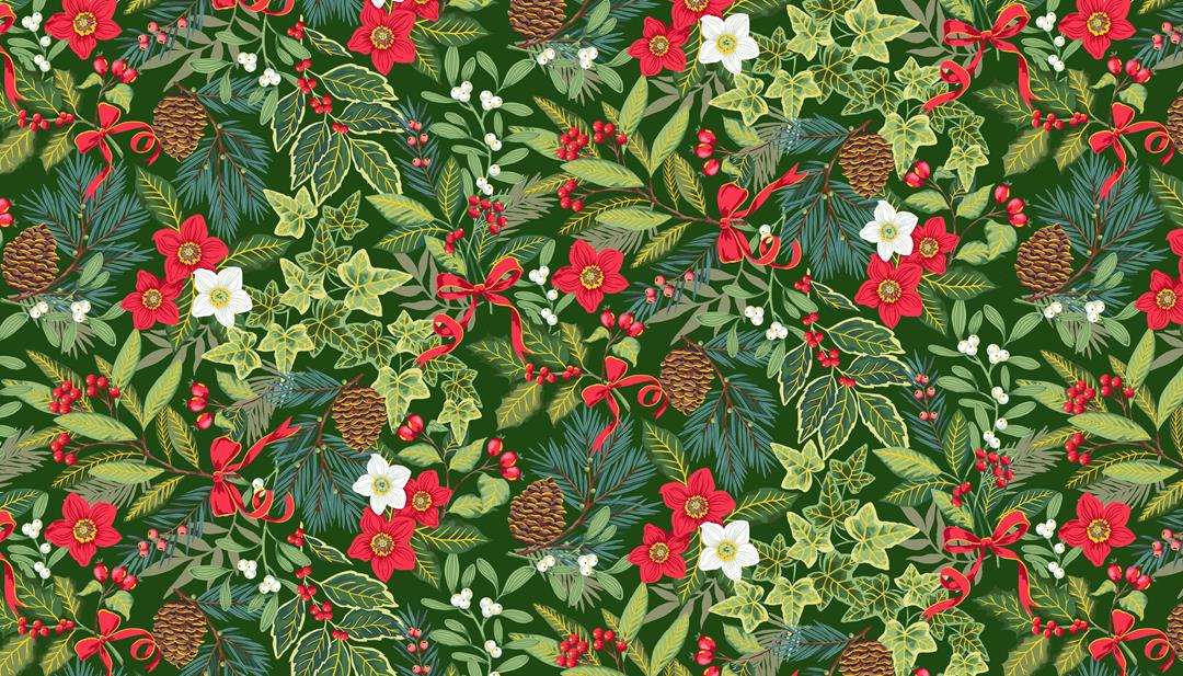 Yuletide Foliage green