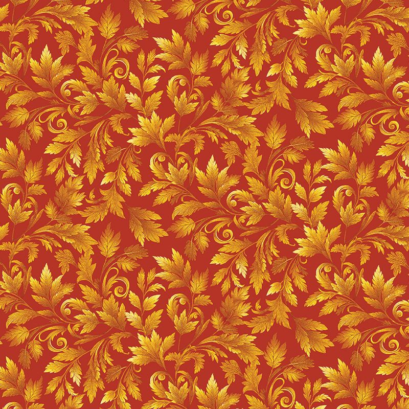 Autumn Cats,  Autumn Leaf Spray Orange
