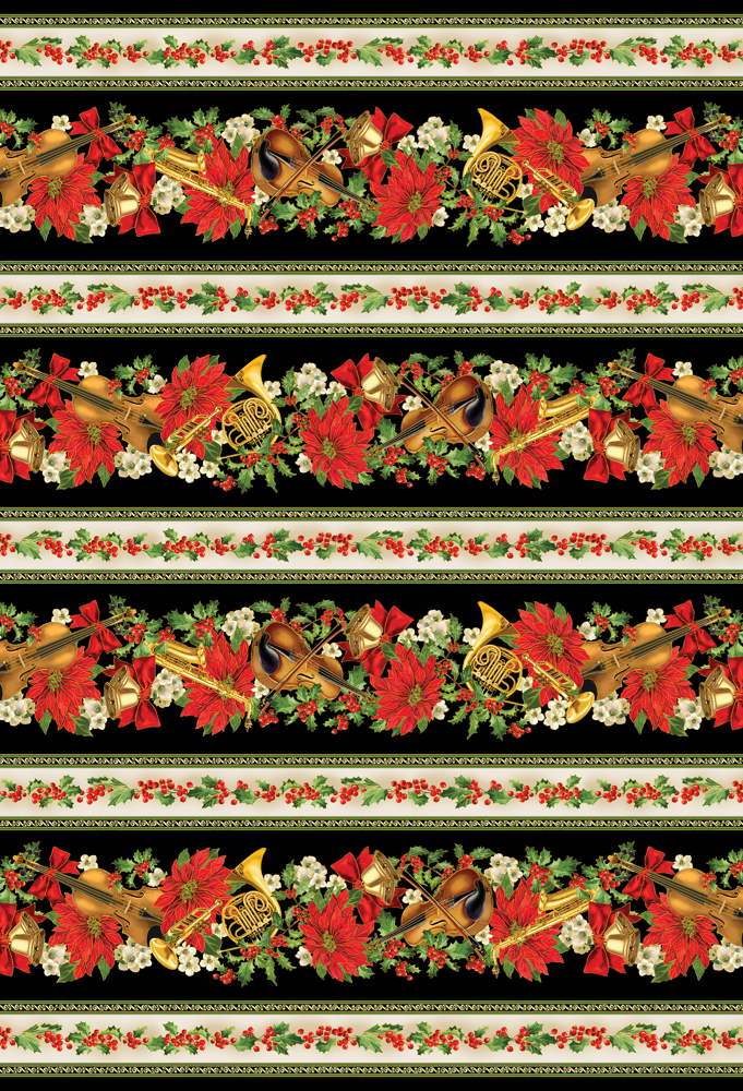 Christmas Musical, Musical Stripe Multi