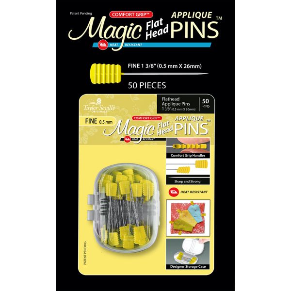 Magic Pins Flathead Applique fine
