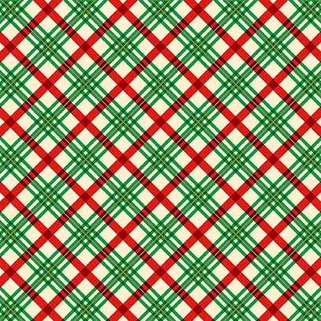 Vintage Holidays - Plaid