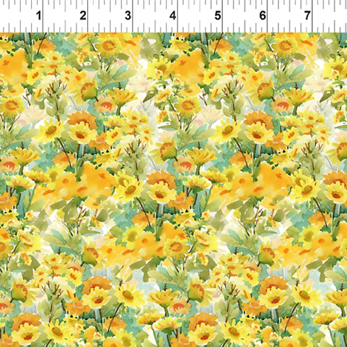 Decoupage Garden Sunflowers - Yellow