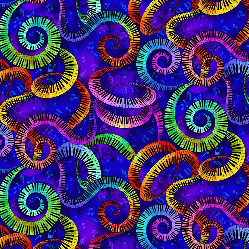 SPIRAL PIANO KEYBOARD