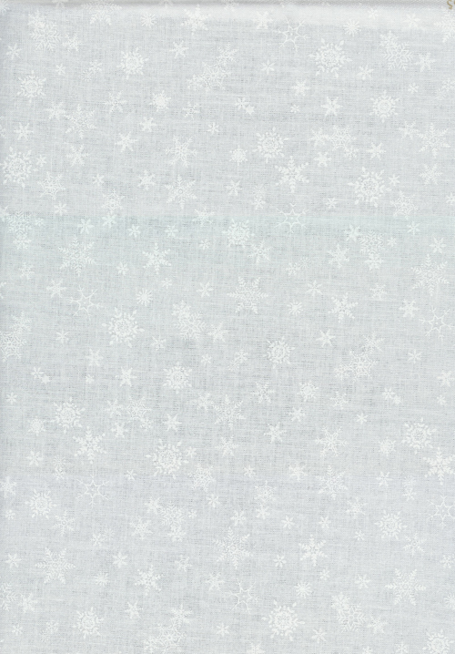 Snowflakes white on white